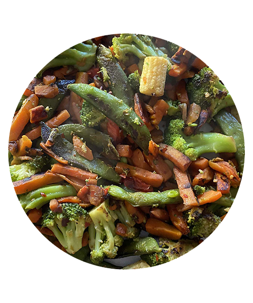 Garlic Butter Stir Fried Veggies