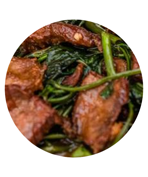 Kangkong with Beef