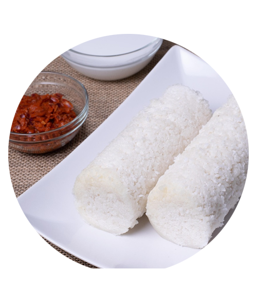 Lunumiris & Coconut milk with 2 coconut pittu