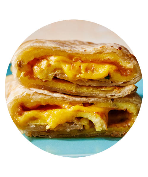Taprobane Special Egg Roti with Cheese