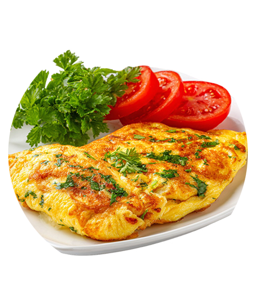 Eggs & Cheddar Cheese Omelette