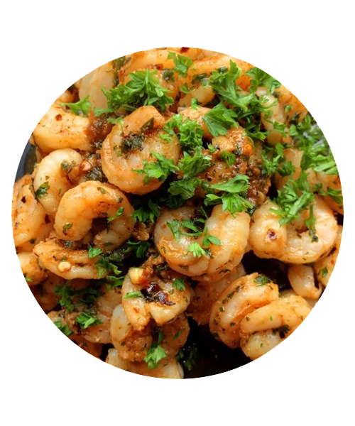 Hot Butter Prawns