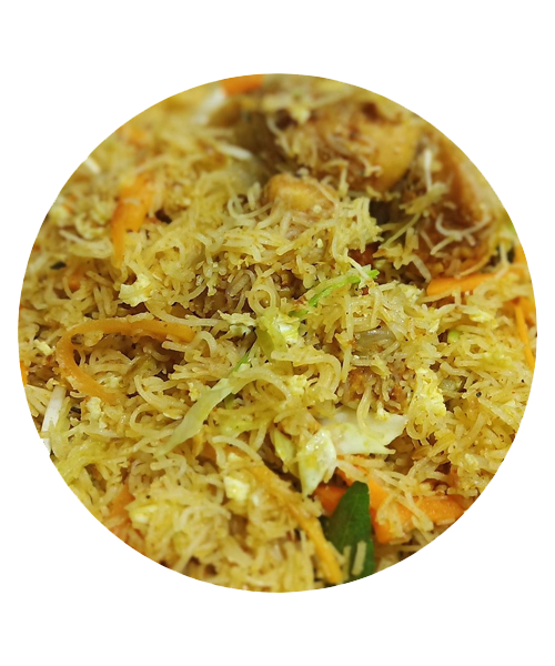 Roast Chicken Indiappa Kottu